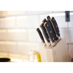 Bloc Couteaux 5 pcs. Série Riviera + Fusil