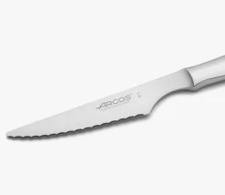 Coffret de 6 couteaux à steak forgés inox lame crantée