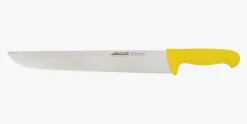 Couteau de boucher jaune 2900 350 mm