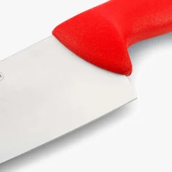 Couteau de chef lame large rouge 2900 250 mm