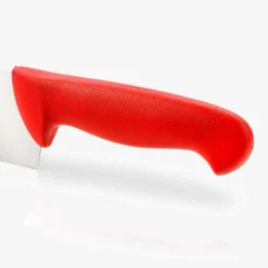Couteau de chef lame large rouge 2900 250 mm