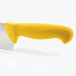 Couteau de chef lame large jaune 2900 200 mm