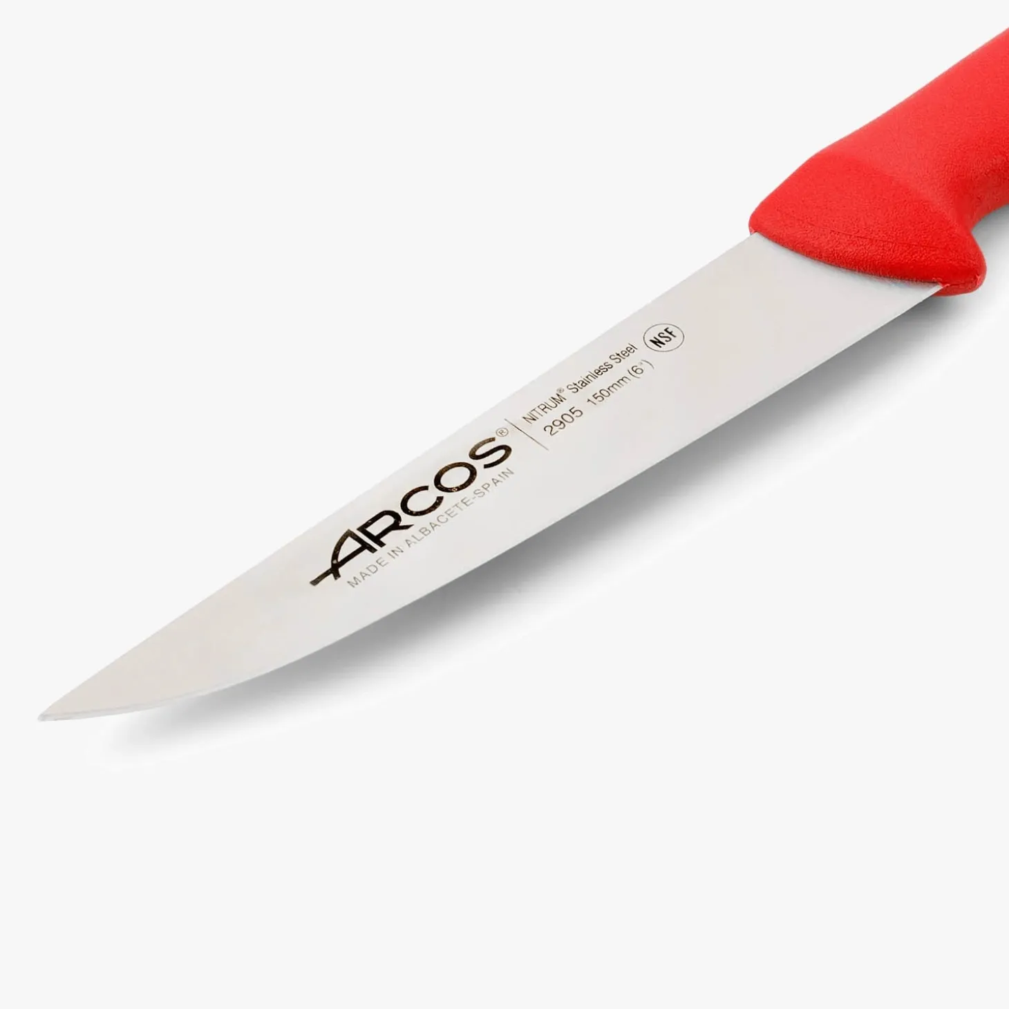 Couteau de cuisine rouge 2900 150 mm