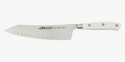 Couteau Rocking Santoku Riviera Blanc 180 mm