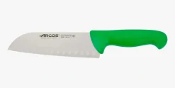 Couteau Santoku vert 2900 180 mm