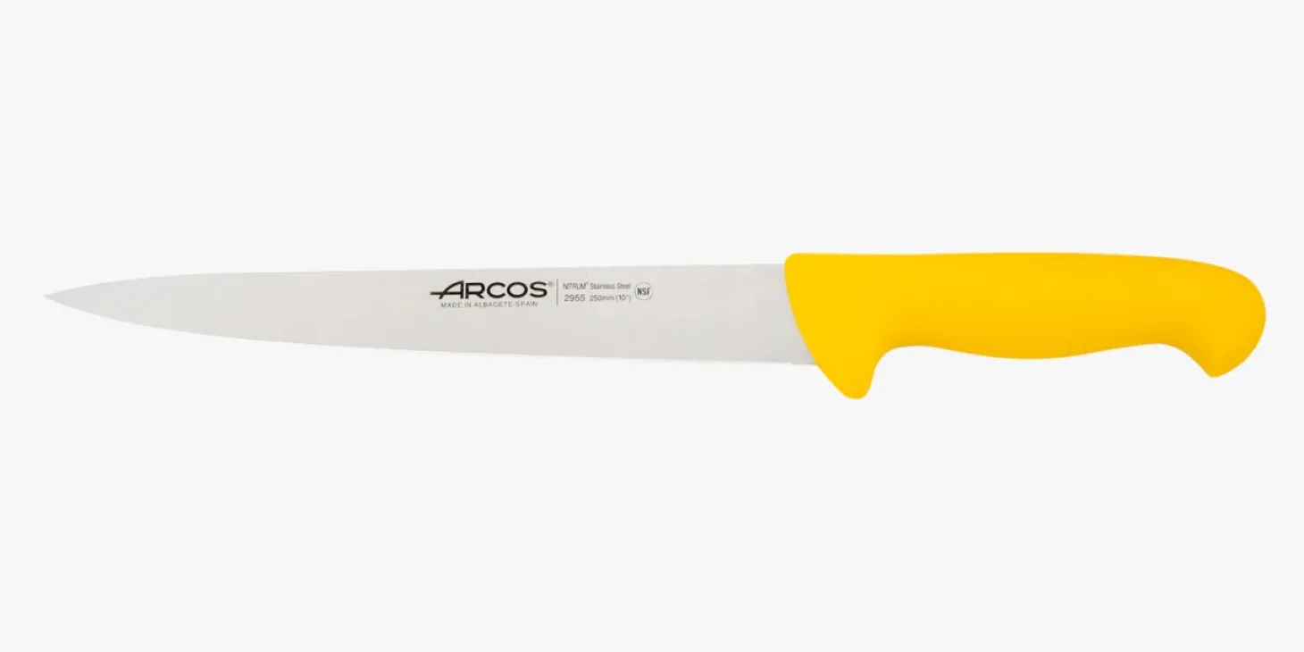 Couteau tranchelard jaune 2900 250 mm