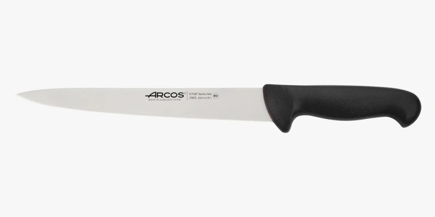 Couteau tranchelard noir 2900 250 mm