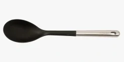 Cuillère en Acier Inoxydable et Silicone 330 mm
