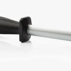 Fusil à aiguiser chrome et diamant mèche ronde 280 mm / Ø70 mm