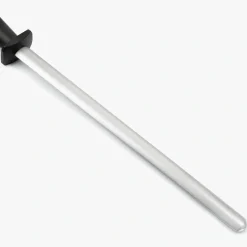 Fusil à aiguiser chrome et diamant mèche ronde 280 mm / Ø70 mm