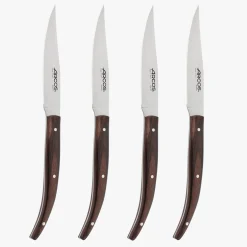 Juego 4 pzas. Chuleteros The Origin Madera de Palisandro