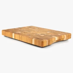 LANCHE À DÉCOUPER EN BOIS DE TECK