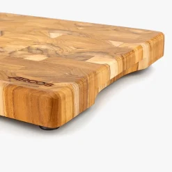 LANCHE À DÉCOUPER EN BOIS DE TECK