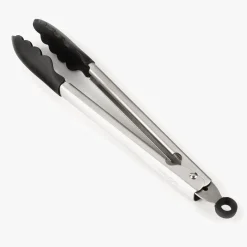 Pinze da Cucina en Acier Inoxydable et Silicone 300 mm