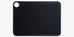 Planche à découper noire avec rigole 377 mm x 277 mm