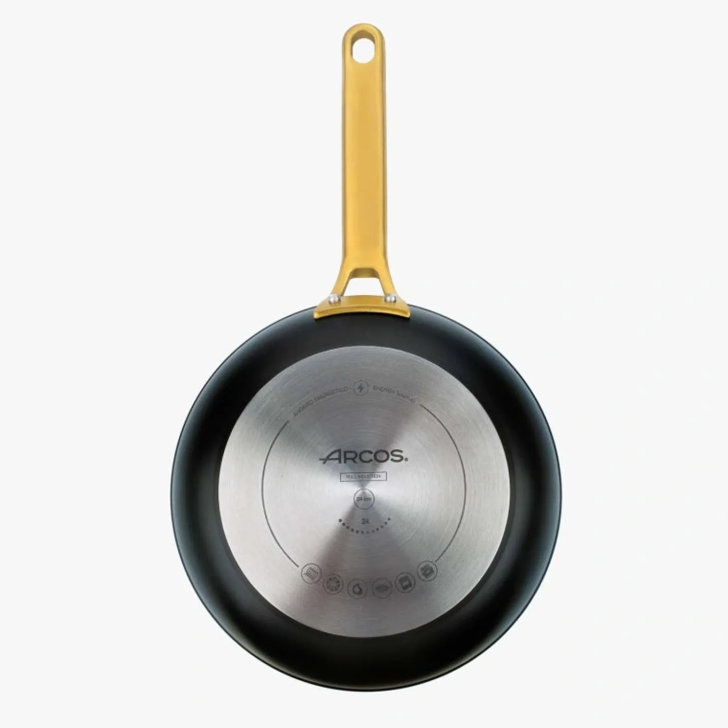 Poêle Antiadhésive Céramique Série Samoa Iconic noir 24 Cm