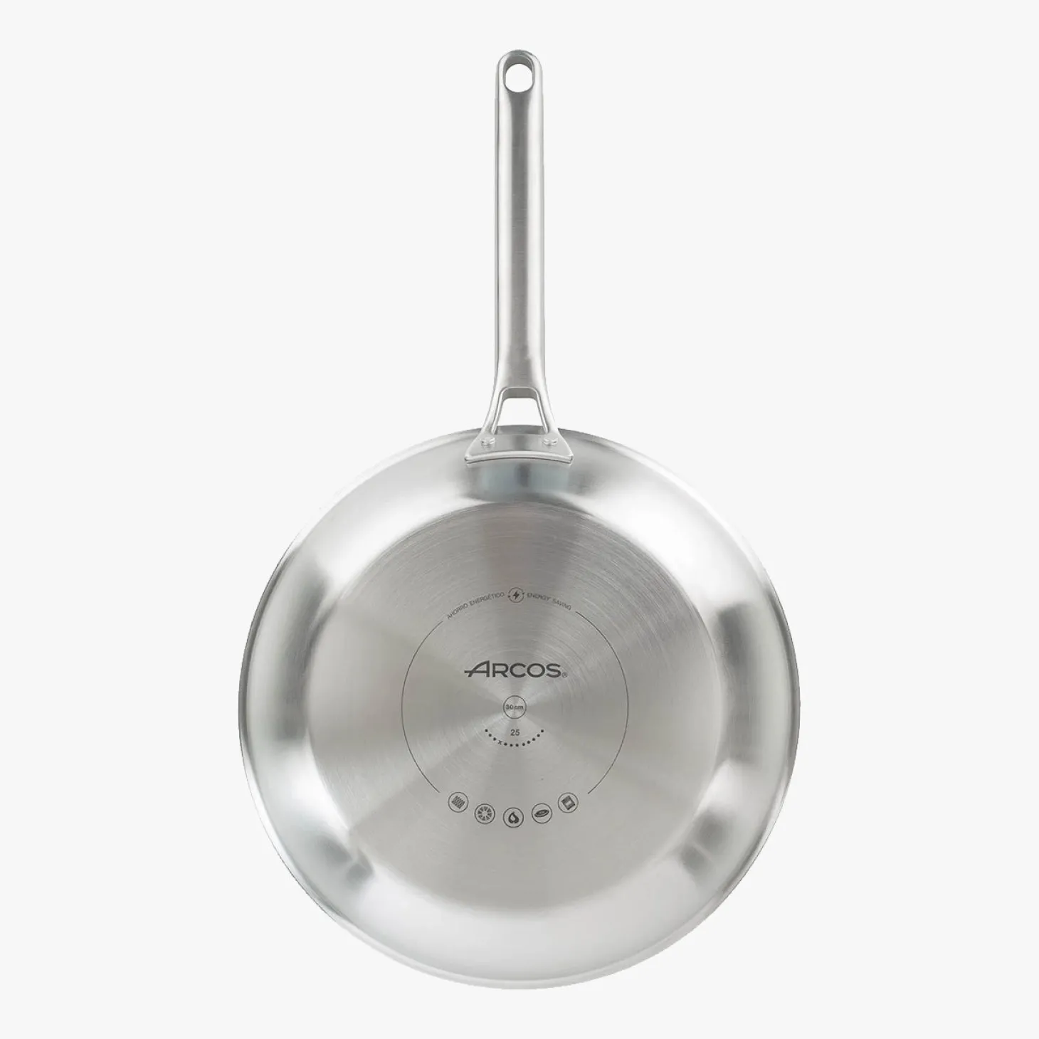 Poêle en acier inoxydable Samoa Inox 30 cm