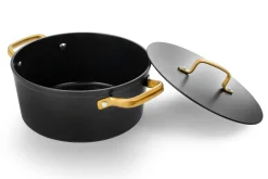 Set 3 piezas Serie Samoa Iconic Negra+ espátula ranurada y pinzas