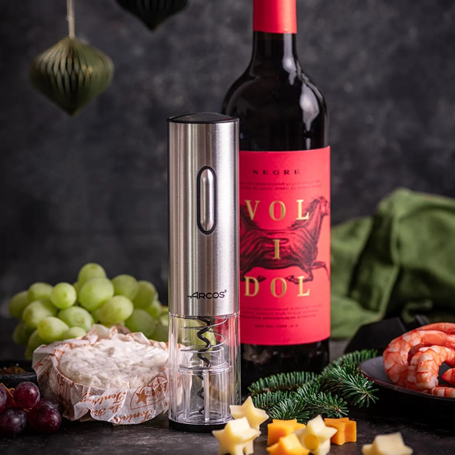 Tire-bouchon électrique acier inox et ABS